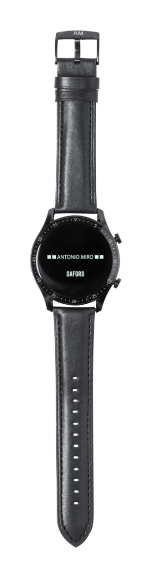 chytré hodinky Daford, čierna (2)