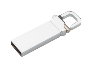 USB flash disk Wrench s karabínkou, strieborná (4)
