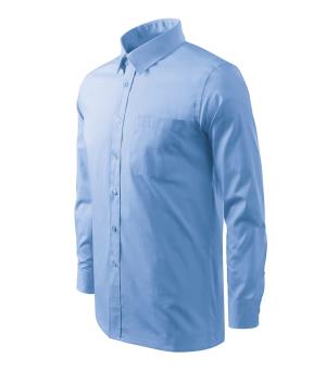 Pánska košeľa Style LS 209, 15 Nebeská Modrá