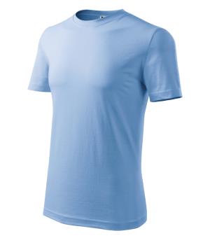 Pánske bavlnené tričko Classic New 132, 15 Nebeská Modrá