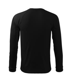 Pánske dvojfarebné tričko Street LS 130, 01 Čierna (3)