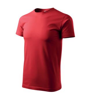 Pánske tričko Basic 129, 07 Červená