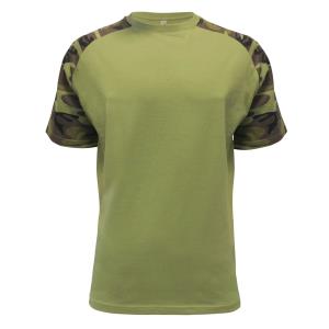 Vojenské tričko Raglan Military 121, kamufláž