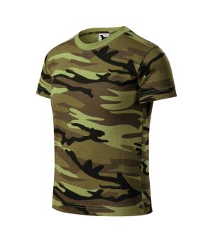 Detské tričko Camouflage 149, 34 Zelený Maskáč
