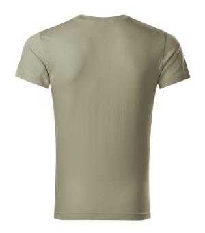 Pánske tričko Slim Fit V-neck 146, 28 Svetlá Khaki (3)