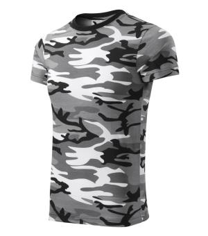 Pánske tričko Camouflage 144, 32 Sivý Maskáč