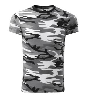 Pánske tričko Camouflage 144, 32 Sivý Maskáč (2)