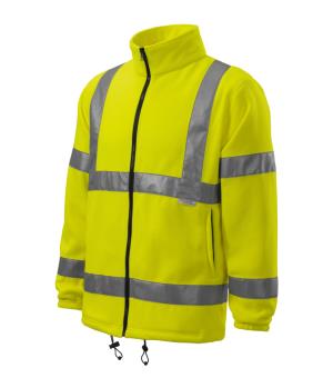 Flisová bunda HV Fleece Jacket 5V1, 97 Reflexná Žltá