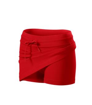Dámska sukňa a šortky v jednom Skirt 604, 07 Červená