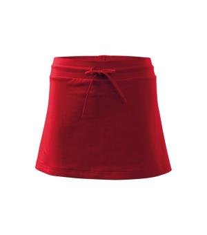 Dámska sukňa a šortky v jednom Skirt 604, 07 Červená (2)