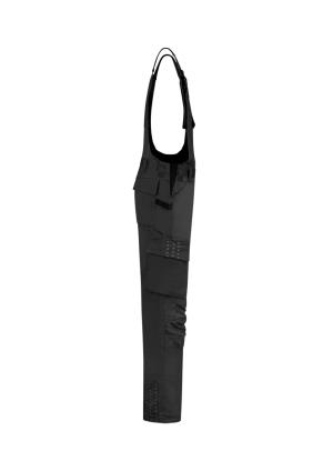 Pracovné nohavice na traky Bib & Brace Twill Cordura, T1 Čierna (4)