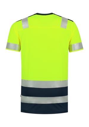 Vysoko viditeľné tričko High Vis Bicolor T01, 97 Reflexná Žltá (3)