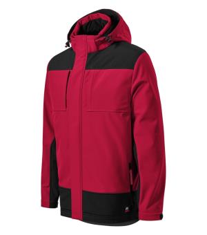 Zimná softshellová bunda pánska Vertex, 23 Marlboro červená