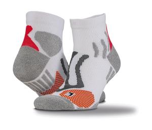Športové ponožky Technical Compression , 000 White