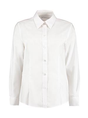 Blúzka Workwear Oxford s dlhými rukávmi, 000 White