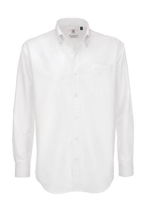 Pánska košeľa Oxford s dlhými rukávmi Baz, 000 White