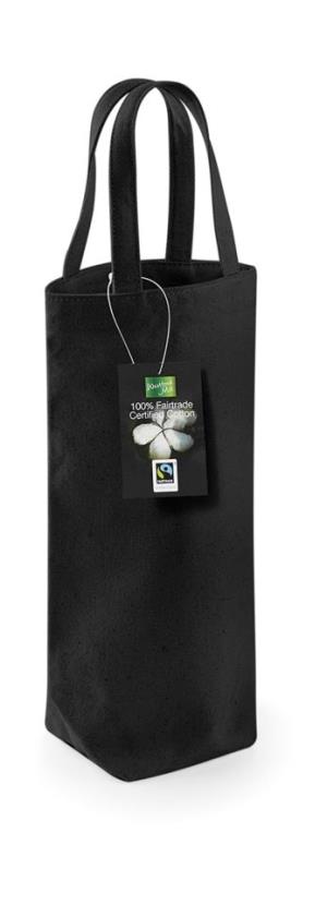 Bavlnená taška na víno Fairtrade, 101 Black