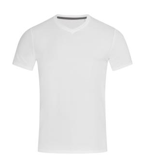 Pánske tričko Clive V-neck, 000 White