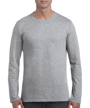 Pánske tričko Softstyle® s dlhými rukávmi, 125 Sport Grey