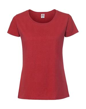 Dámske tričko z prstencovej bavlny Iconic 150, 400 Red