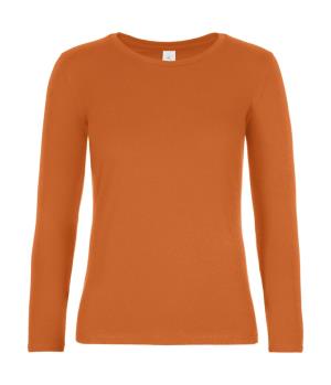 Dámske tričko s dlhými rukávmi #E190 , 409 Urban Orange