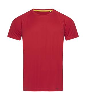 Pánske tričko Active 140 Raglan , 441 Crimson Red