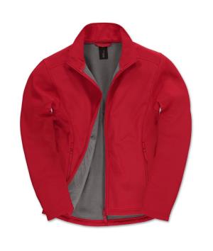 Softshellová bunda ID.701, 470 Red/Warm Grey