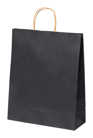 papierová taška Linel, čierna