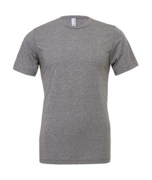 Unisex tričko Triblend, 123 Grey Triblend