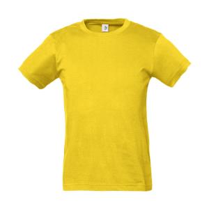 Detské tričko Junior Power, 600 Bright Yellow