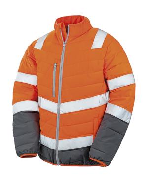 Bunda Soft Padded Safety , 475 Fluo Orange/Grey