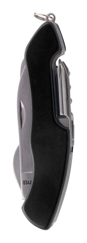 Mini multifunkčný nôž, 8 funkcií Breithorn, čierna