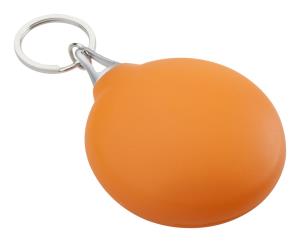 Kľúčenka s čistiacou handričkou Sight, oranžová