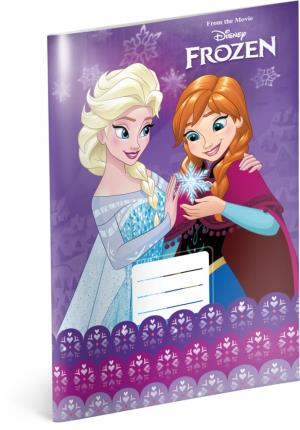 Školský zošit Frozen – Ľadové kráľovstvo Violet, A4, 20 listov, linajkovaný