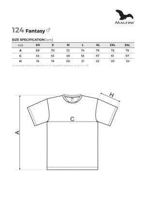 Veľkostná tabuľka tričko Malfini Fantasy 124