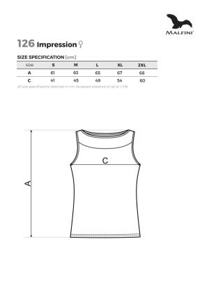 Veľkostná tabuľka tričko Malfini Impression 126