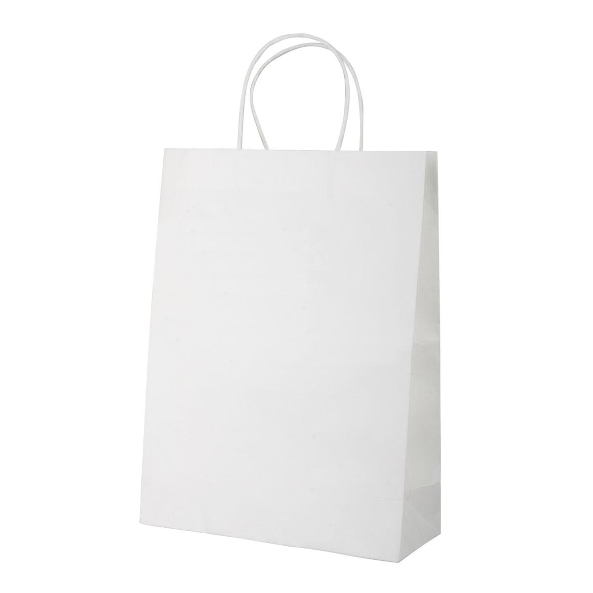 Papierová taška A3 Mall, biela (1)