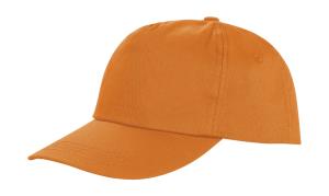 5-panelová šiltovka so zahnutým šiltom Binor, 410 Orange