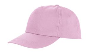 5-panelová šiltovka so zahnutým šiltom Binor, 419 Pink