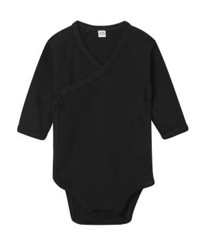 Body pre bábätka Kimono Vik, 101 Black