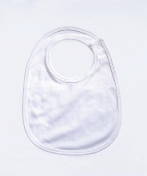 Podbradník  Single Layer Bib, 000 White