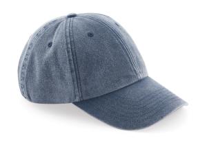 Nízkoprofilová 6-panelová šiltovka  Vintage, 318 Vintage Denim