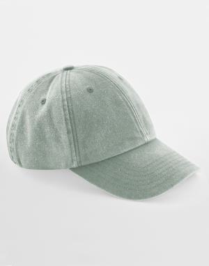Nízkoprofilová 6-panelová šiltovka  Vintage, 546 Vintage Sage Green
