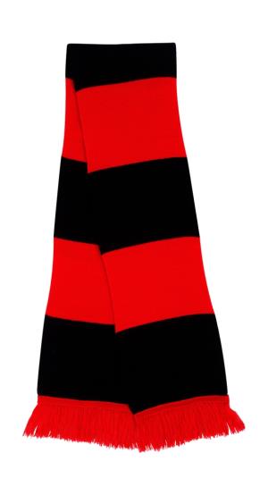 Pletený šál, 451 Red/Black