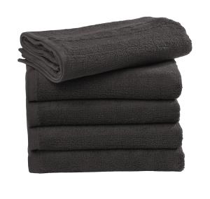 Uterák na tvár Ebro 30x30cm, 102 Deep Black