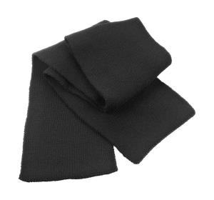 Klasický pletený šál, 101 Black