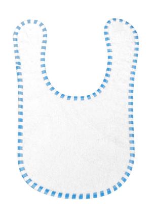Podbradník  Arno, 058 White/Baby Blue