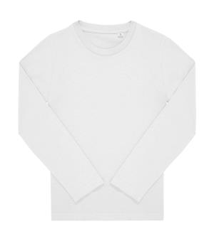 Detské tričko s dlhým rukávom #E150 LSL T-Shirt /kids, 000 White