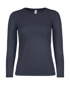 Dámske tričko s dlhými rukávmi #E150 , 200 Navy