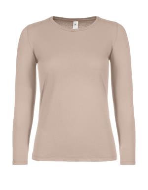Dámske tričko s dlhými rukávmi #E150 , 431 Millennial Pink